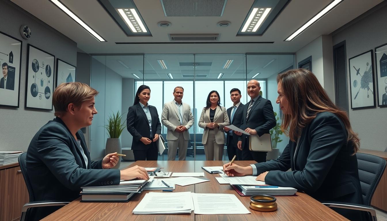 Senior legal support team